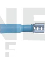 IONNIC HDC32 6.3mm Blue Female Heatshrink Blade Terminals (Pack of 100)