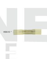 IONNIC HDC49-500 CRIMP & SEAL Yellow Heat Shrink Butt Splice - Bag of 500