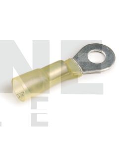 Quikcrimp HDC39 Yellow 5mm Heatshrink Ring Terminal